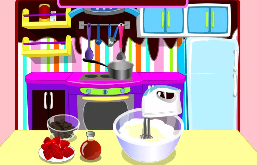 game cooking chocolate cream Screenshot 4