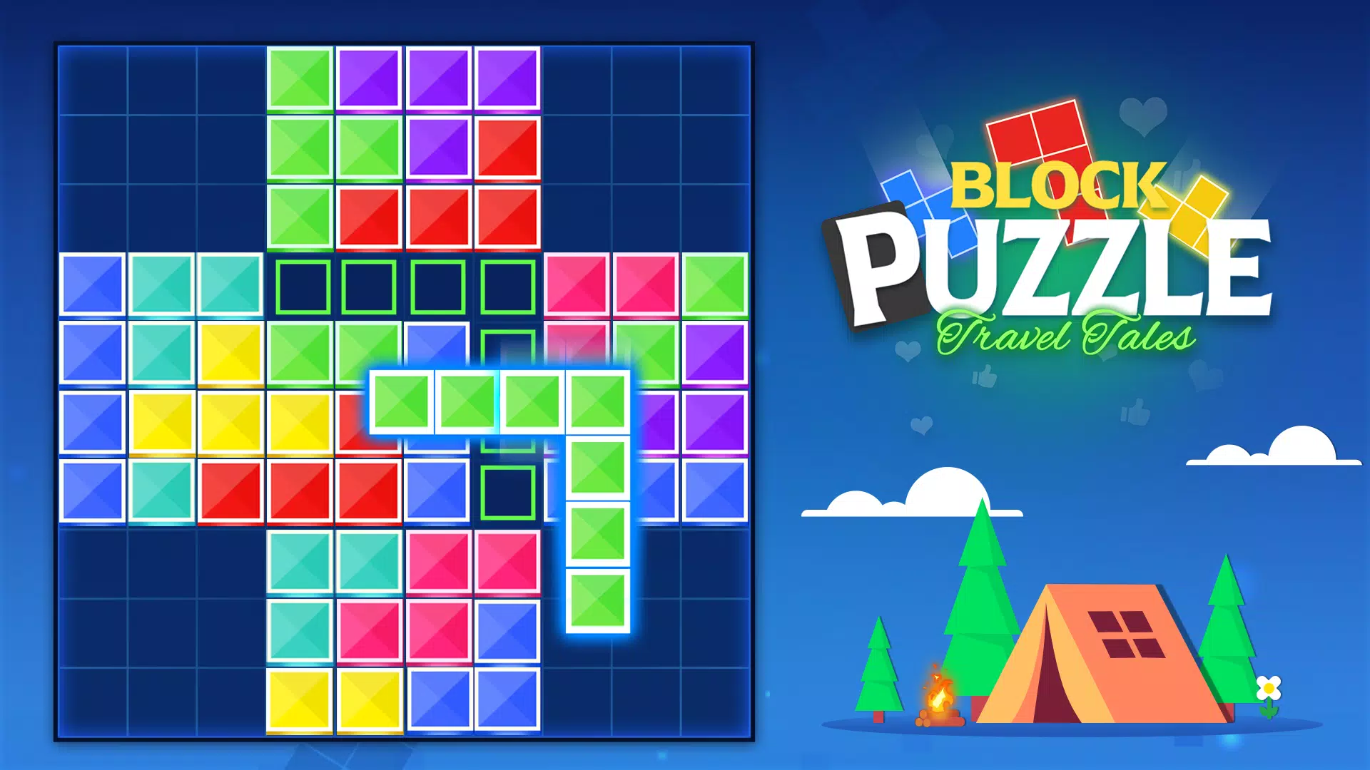 Block Puzzle: Travel Tales Screenshot 2
