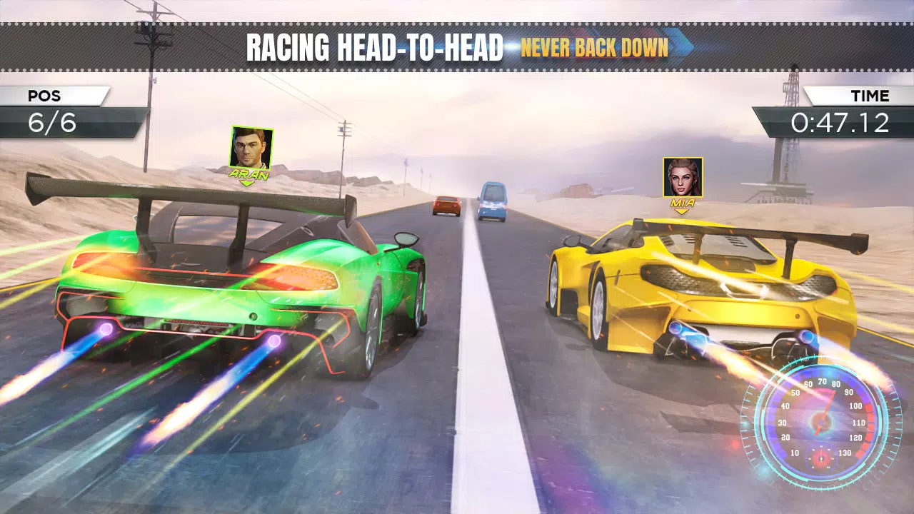 Crazy Speed Car Racing Offline ภาพหน้าจอ 1