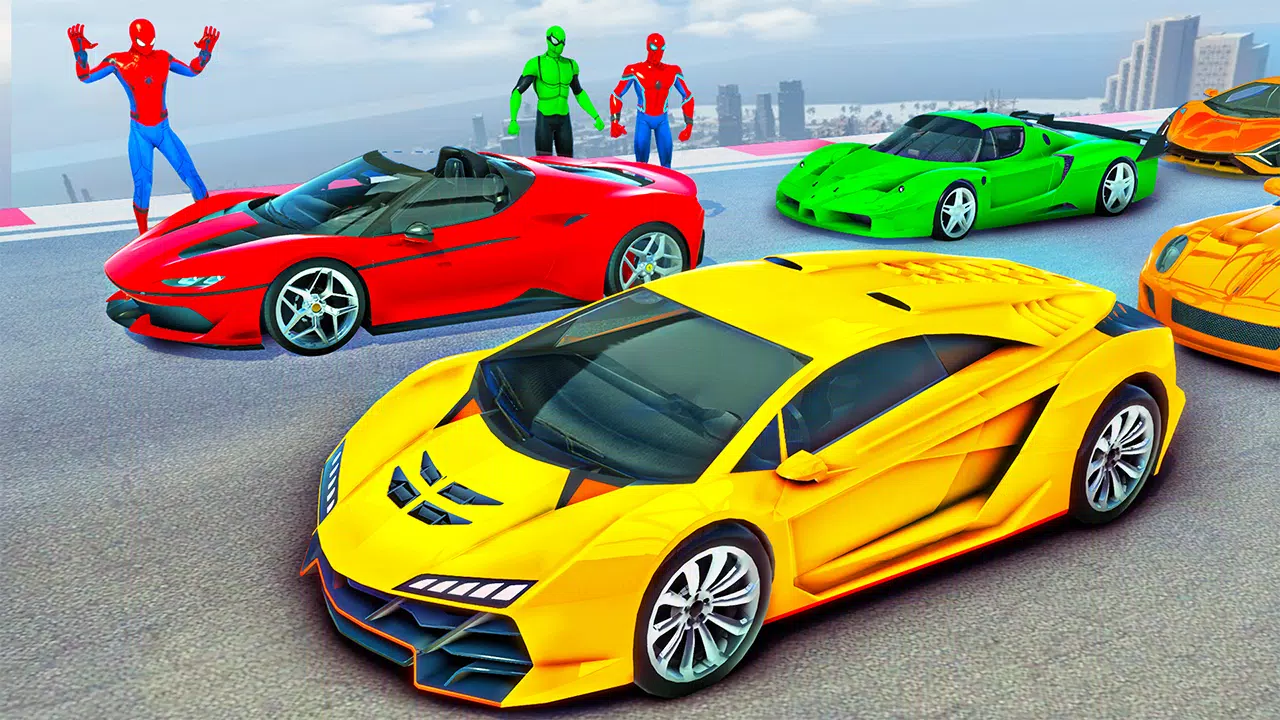 GT Car Stunt - Ramp Car Games应用截图第1张