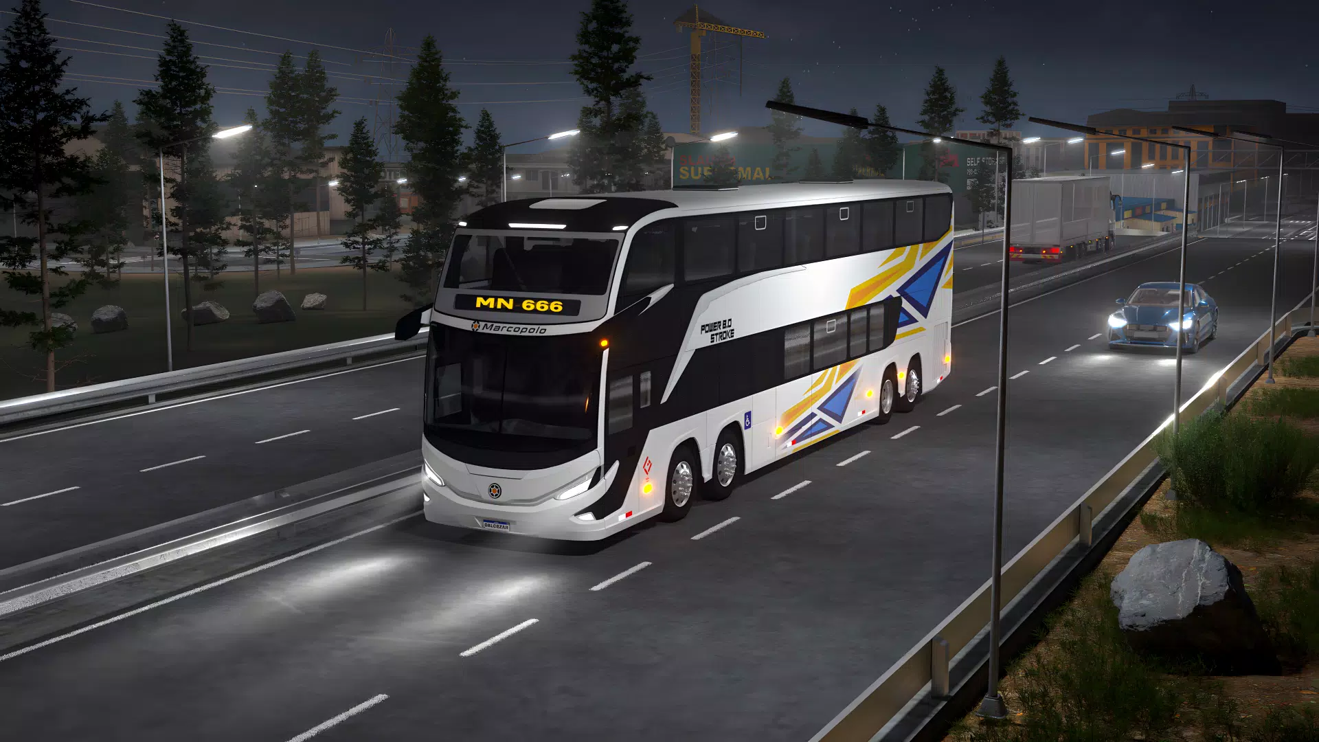 Bus Coach Simulator: City Bus Captura de pantalla 3