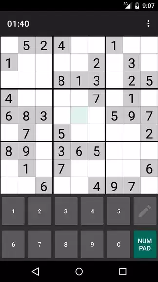 Open Sudoku Schermafbeelding 3