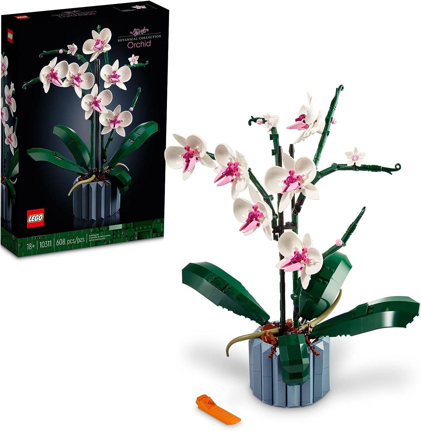 LEGO Orchid display