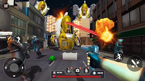 Toilet FPS Shooting Games: Gun Screenshot 4