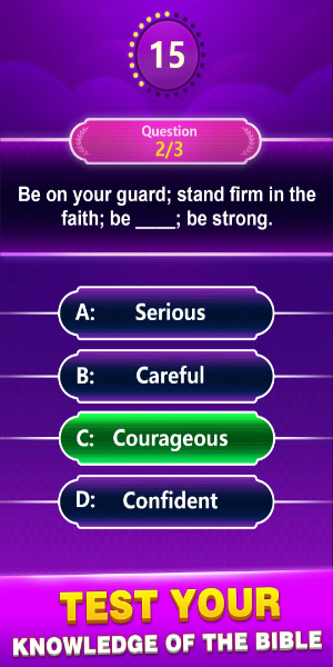 The Bible Trivia Game: Quiz ภาพหน้าจอ 1