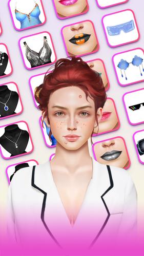 Makeover Stylist: Makeup Game Captura de pantalla 3