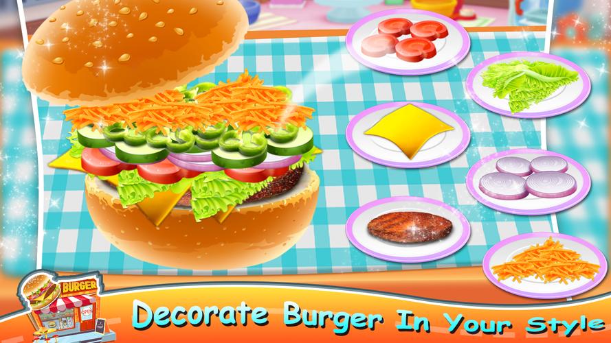 Pizza Burger - Cooking Games Captura de pantalla 4