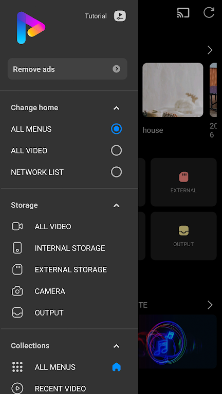 Видеоплеер HD - FX Player Скриншот 1