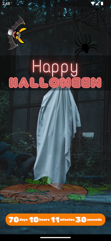 How long until Halloween? スクリーンショット 1