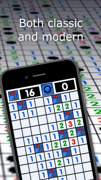 Minesweeper - Sweeping mines Schermafbeelding 3