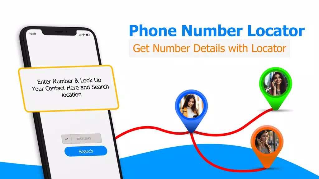 GPS Mobile Number locator App應用截圖第2張