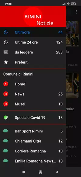 Rimini Notizie Capture d'écran 1
