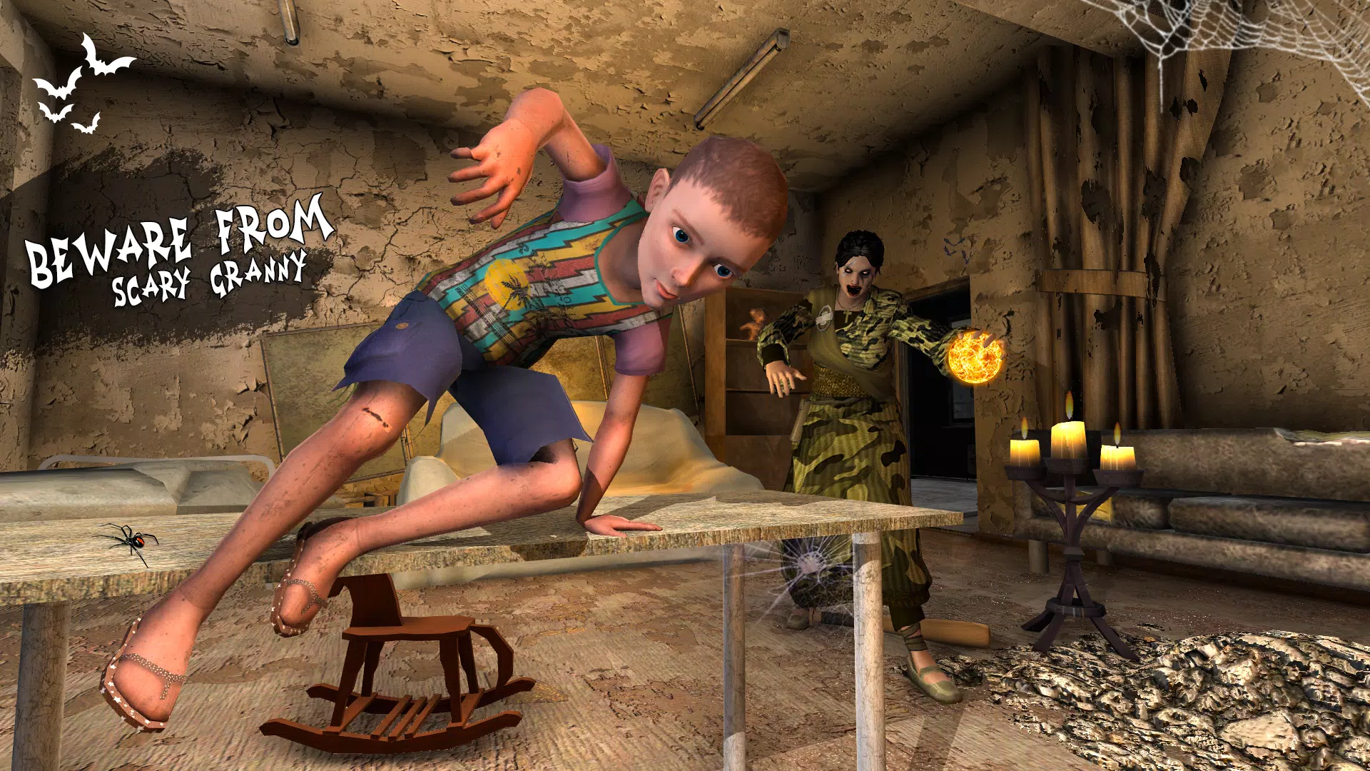 Army Granny Scary Ghost 3D スクリーンショット 2