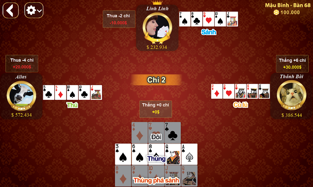 52Play - Game Bai Online Screenshot 2