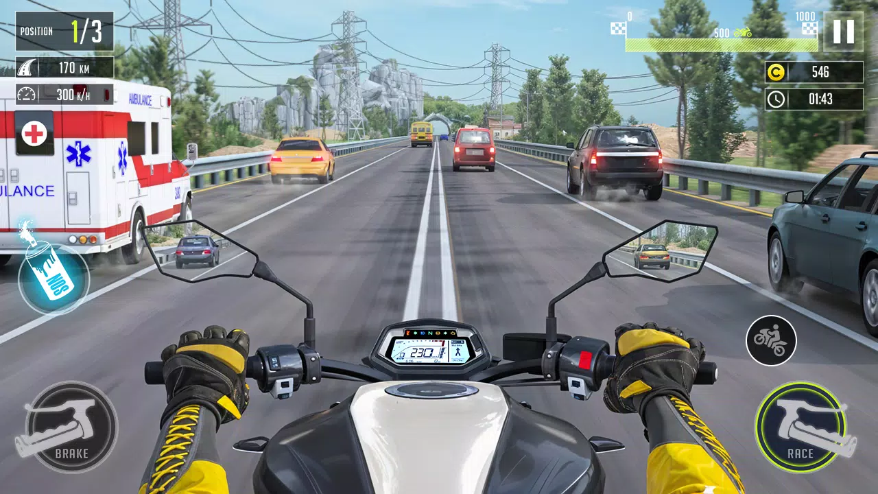 3d Bike Racing Bike Race Games Captura de tela 1
