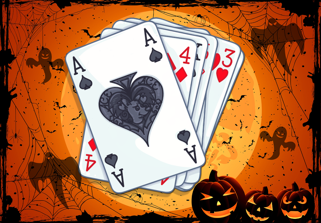 Solitaire Halloween Card Game Captura de pantalla 2