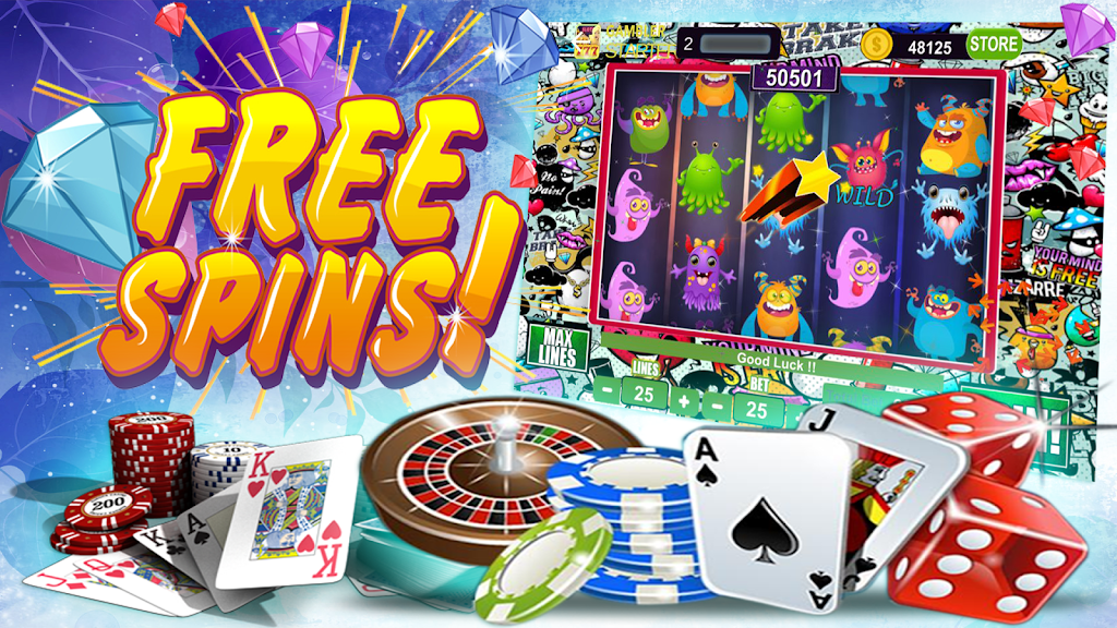 Monster Slots – Free Vegas Casino應用截圖第1張