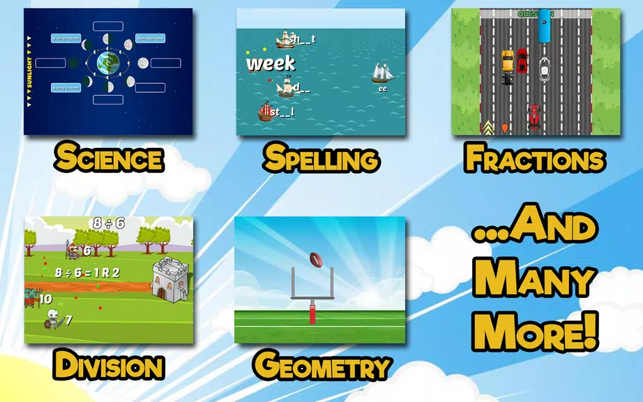 Fourth Grade Learning Games Screenshot 2