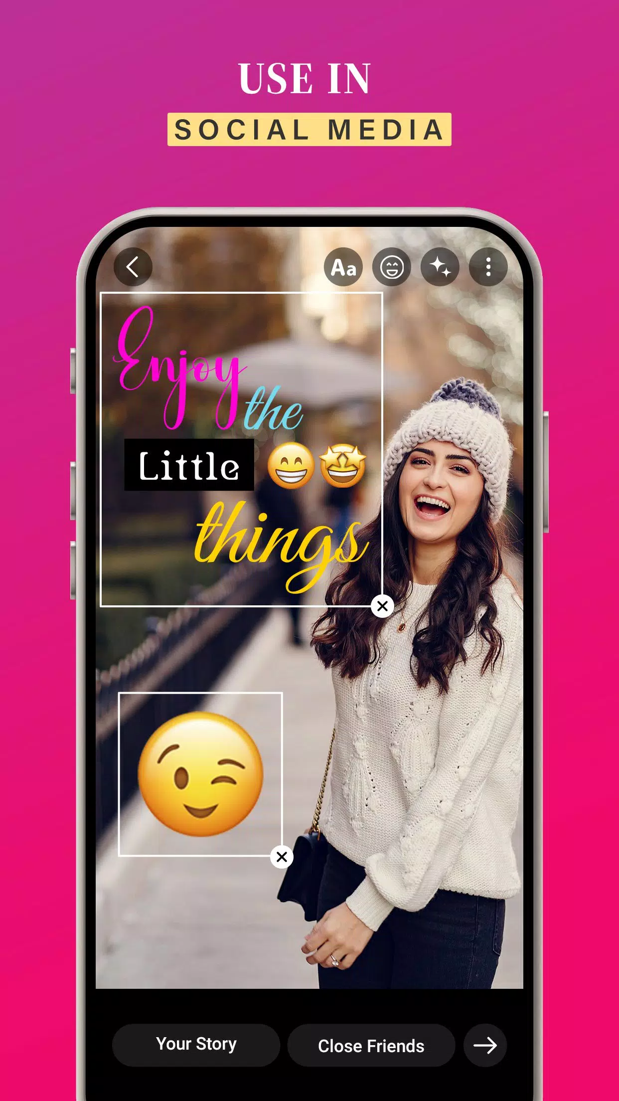 iOS Emojis For Story Schermafbeelding 1