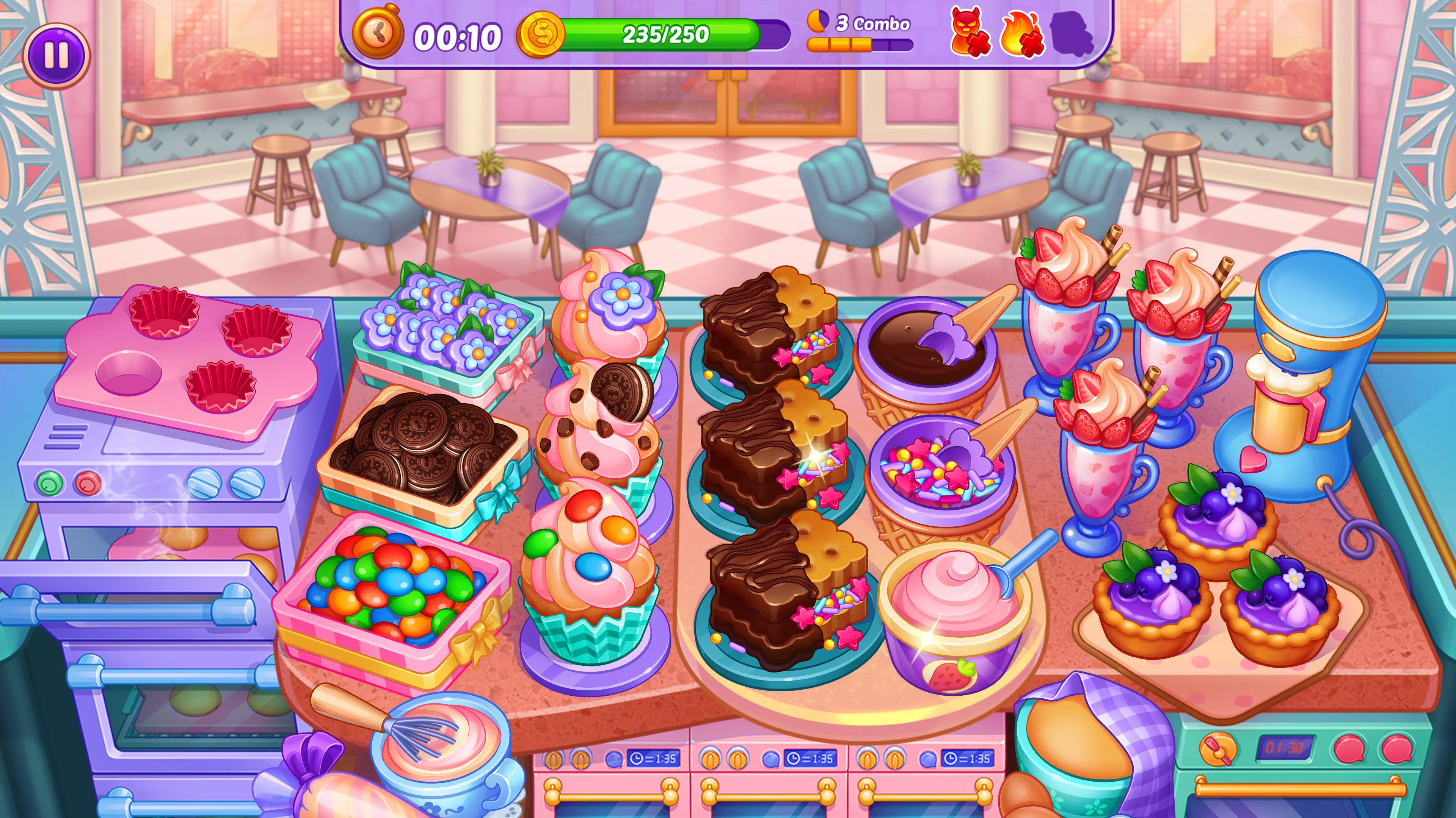 Cooking Crush: koch spiele Screenshot 3