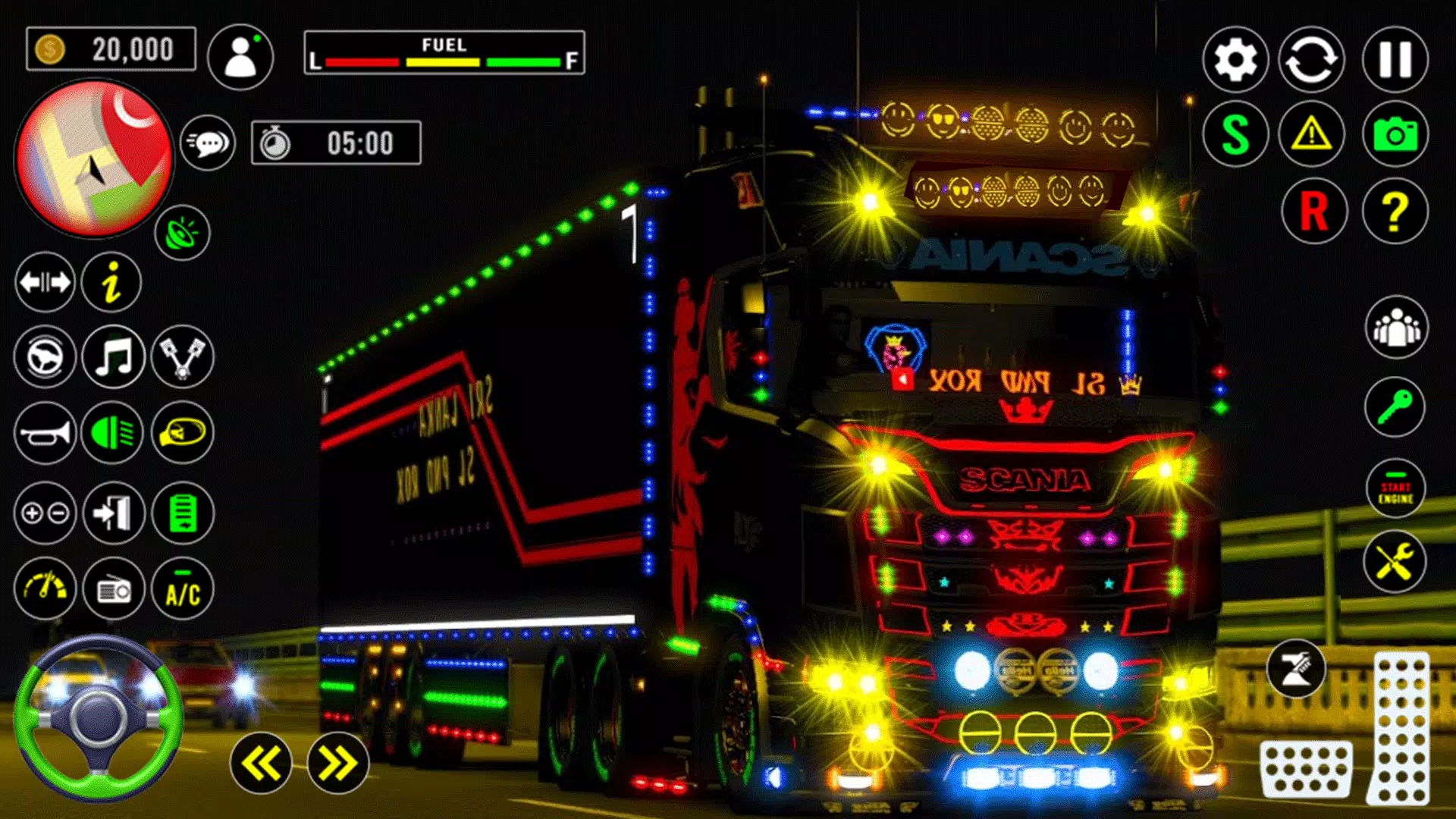 US Truck City Transport Sim 3d ภาพหน้าจอ 1