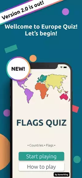 Flags Quiz:  World Geo Trivia應用截圖第1張