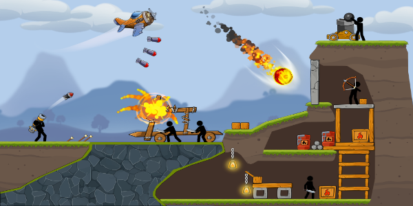 Boom Stick: Bazooka Puzzles Zrzut ekranu 3