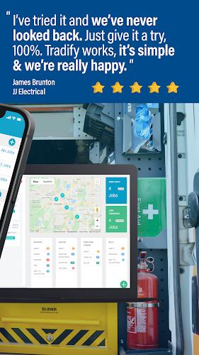 Tradify - Easy Job Management Captura de tela 2