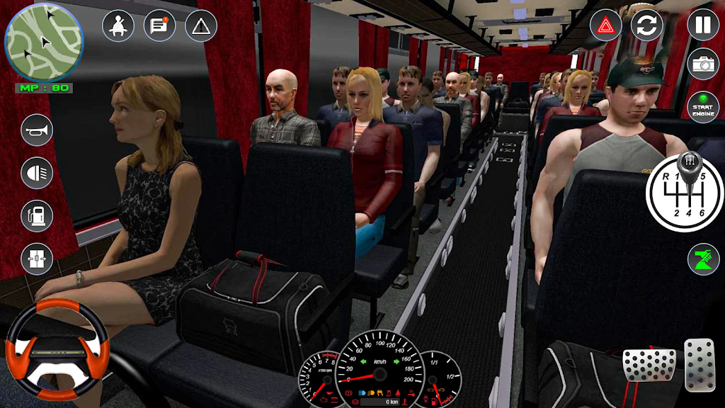 Euro Bus Transport: Bus Games Schermafbeelding 4