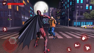 Bat Hero Spider Superhero Game स्क्रीनशॉट 1