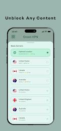 Green VPN - Fast VPN - Proxy Captura de pantalla 3