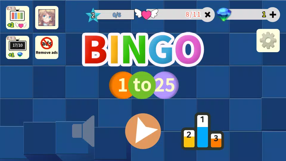 BINGO 1to25 Captura de pantalla 1