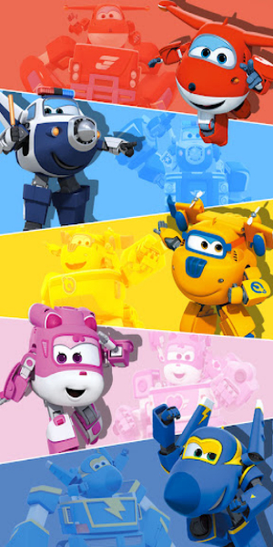 Super Wings : Jett Run Captura de pantalla 1