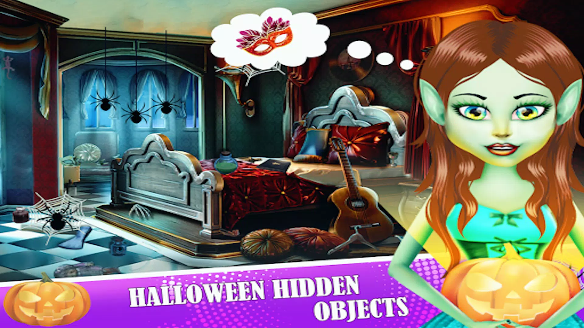 Halloween Hidden Objects 2024 ภาพหน้าจอ 2