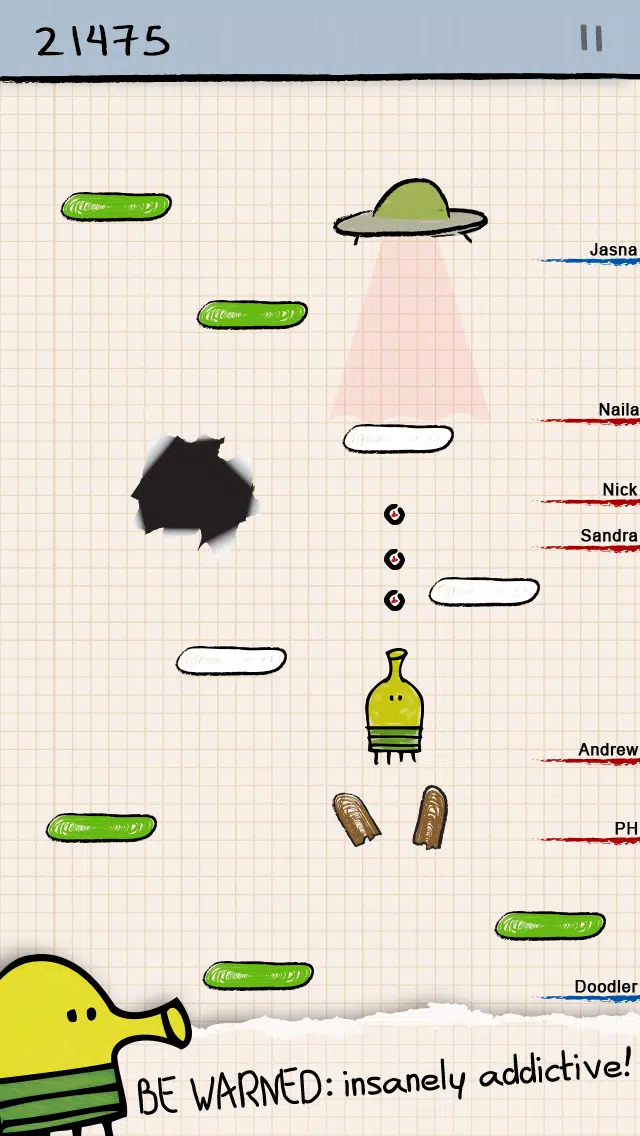 Doodle Jump スクリーンショット 1