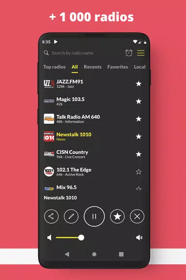 Radio Canada: Online FM Radio應用截圖第1張