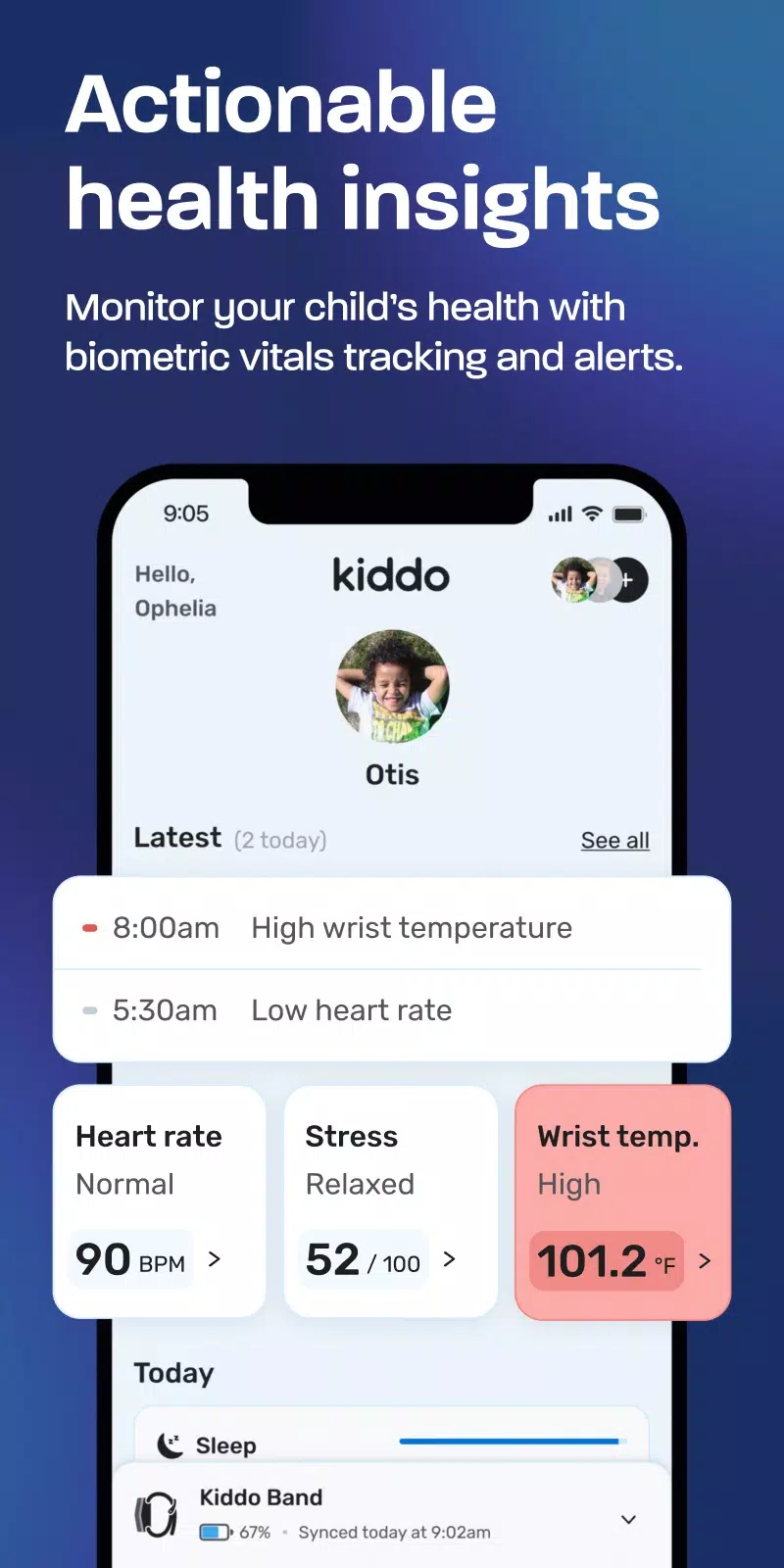 Kiddo Health स्क्रीनशॉट 2