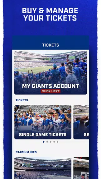 New York Giants Mobile ภาพหน้าจอ 3