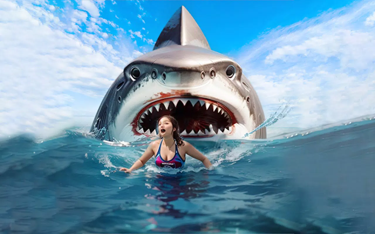 Angry Shark Attack Shark Game ภาพหน้าจอ 3