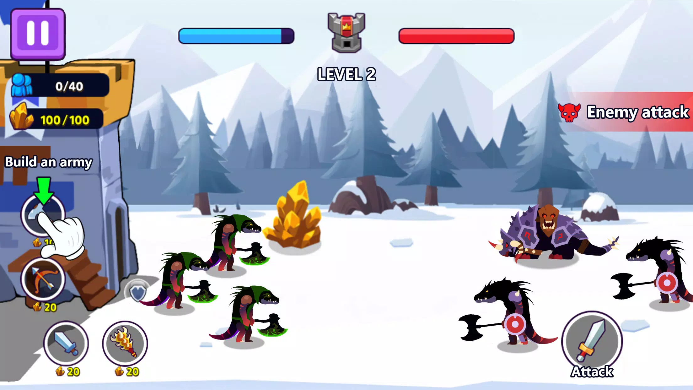 Turf War - Skeleton Warzone Schermafbeelding 1