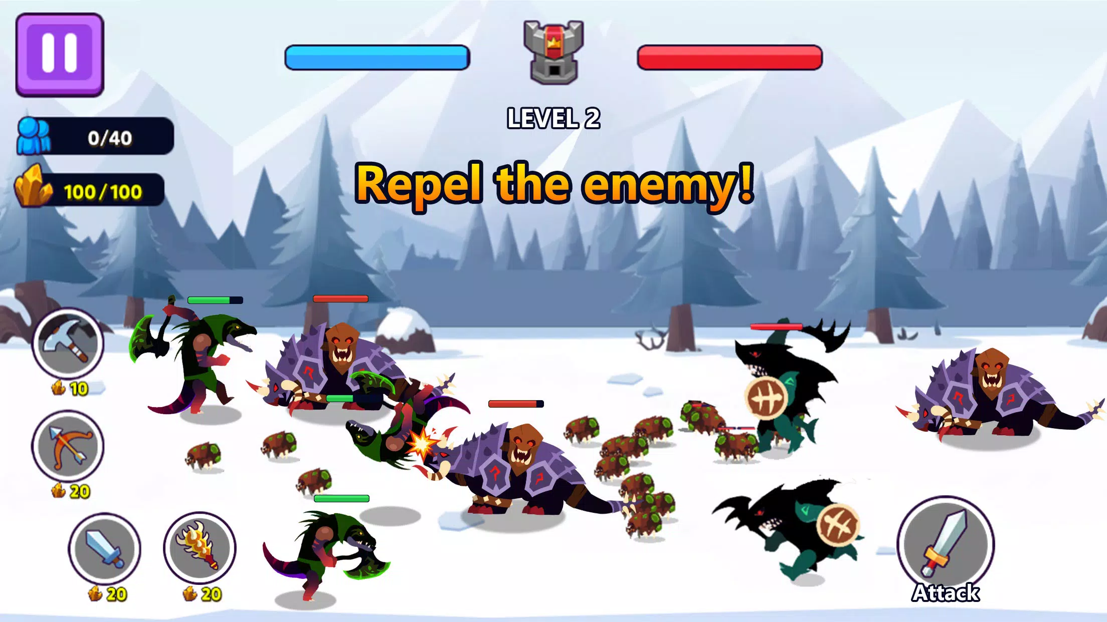 Turf War - Skeleton Warzone Schermafbeelding 2