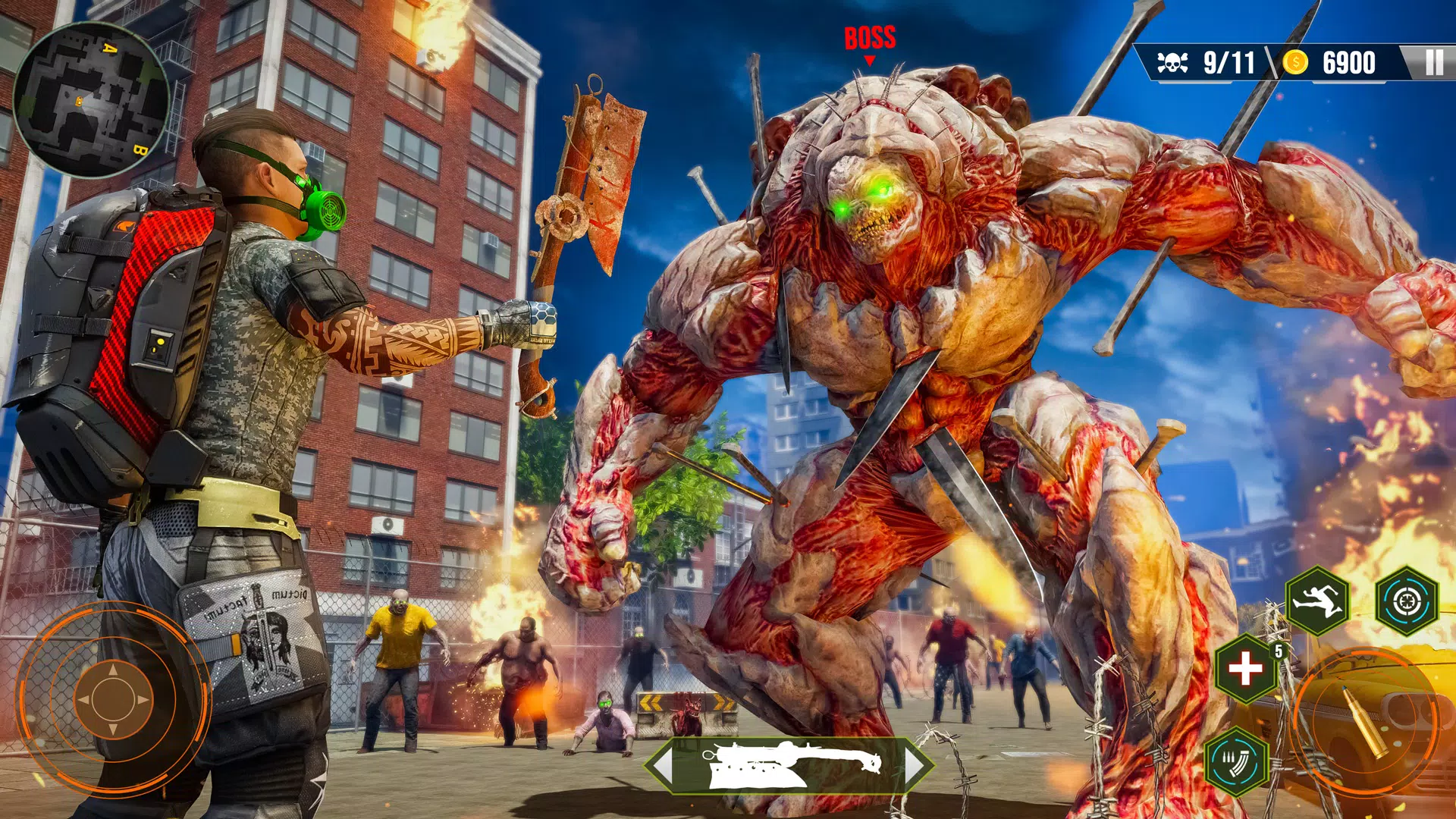 Dead Zombie Gun Shooter Games Screenshot 3