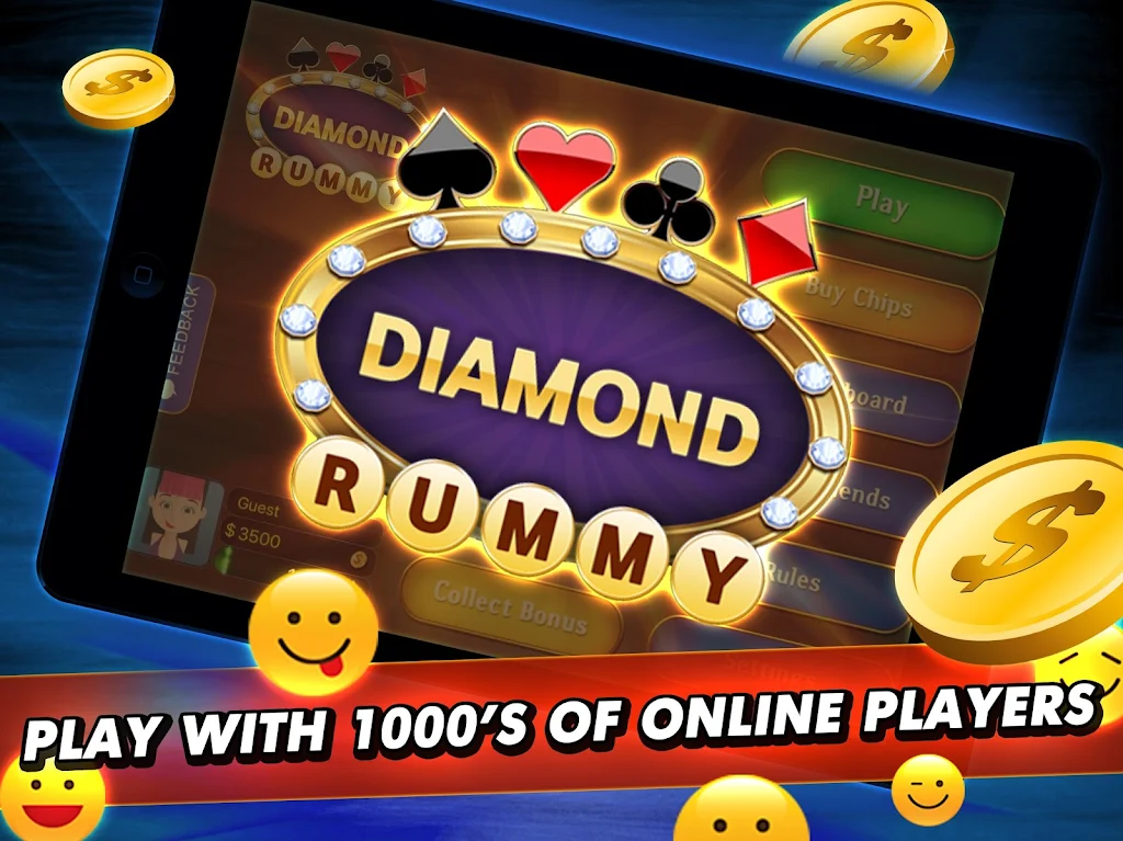 Diamond Rummy Ảnh chụp màn hình 1