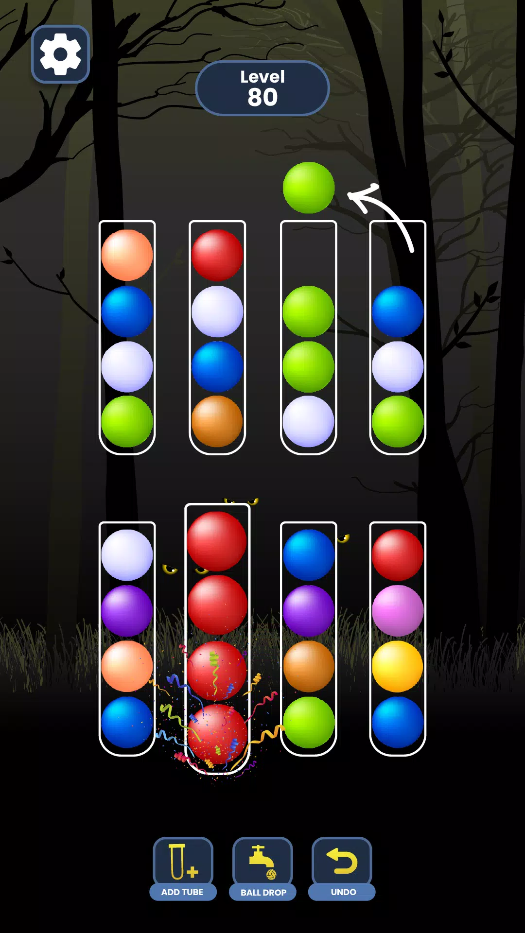 Ball Sort: Color Puzzle Game Schermafbeelding 3