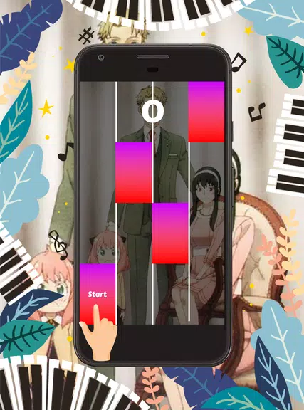 Piano Tiles Anime Spy X Family应用截图第2张