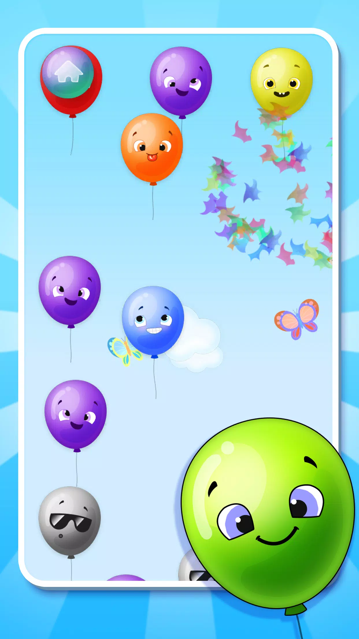 Baby Balloons pop ภาพหน้าจอ 3