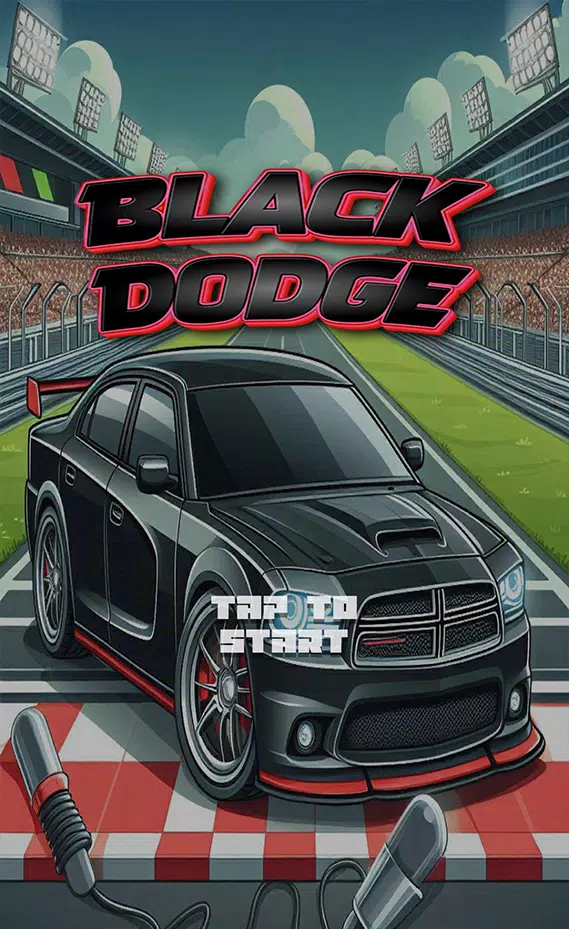 Black Dodge Car Game স্ক্রিনশট 1