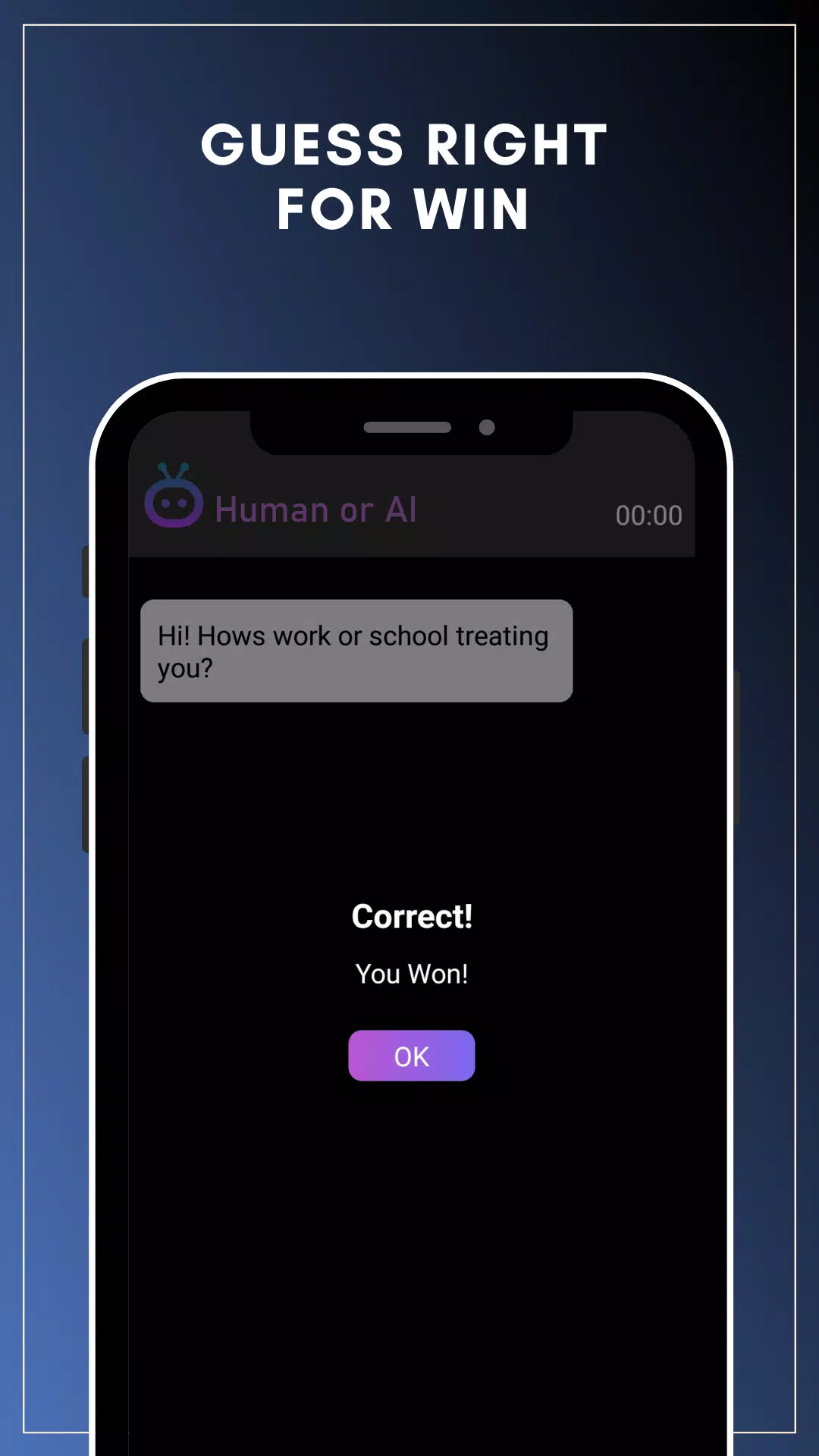 Human or AI Schermafbeelding 3