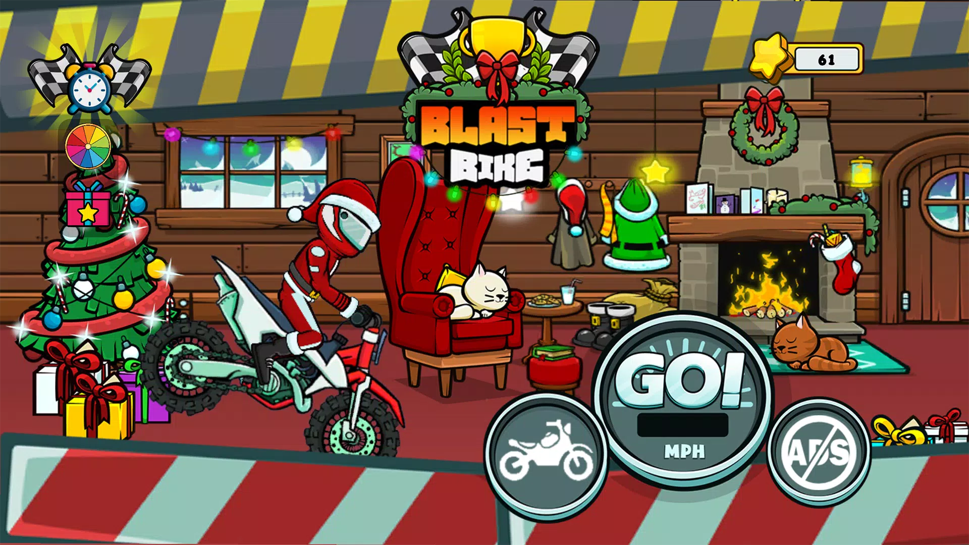 Blast Bike - 2D Race Capture d'écran 1