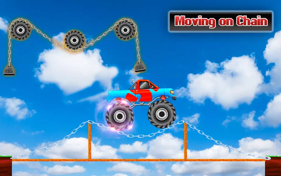 Rope Bridge Racer Car Game Captura de pantalla 2